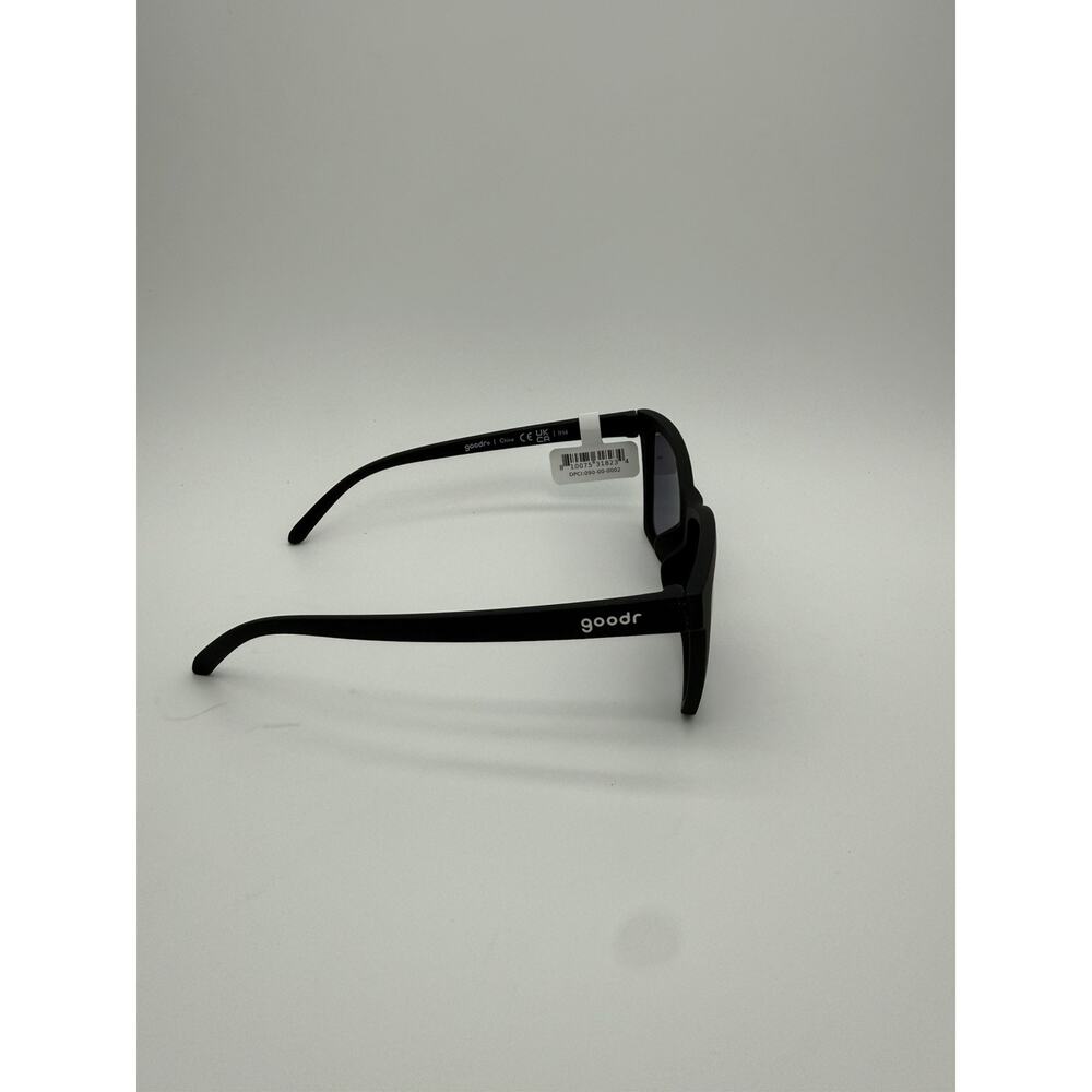 Goodr New Wave Renegade Sunglasses Black Polarized with Case NWT - Picture 4 of 10
